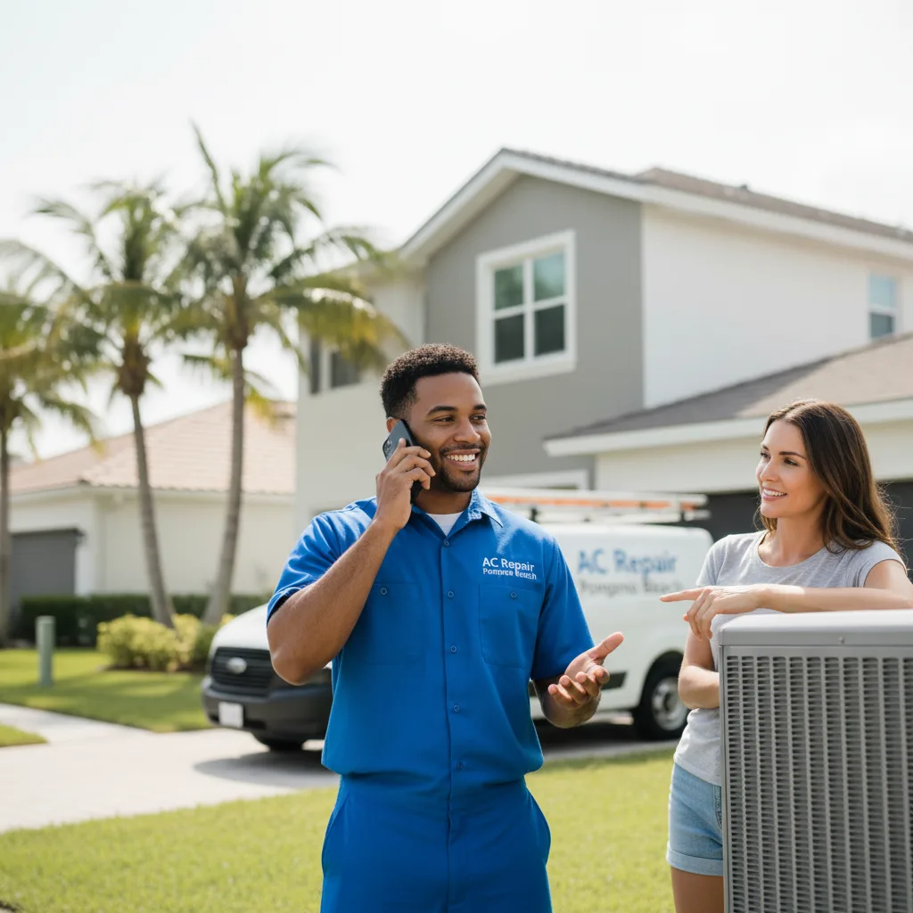 AC Repair Pompano Beach customer support in East Peoria